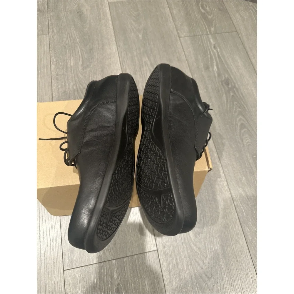 Barefoot Oxford Birkenstock Footbed EU 41 L10M8 Regular Fit Black Derby Vintage